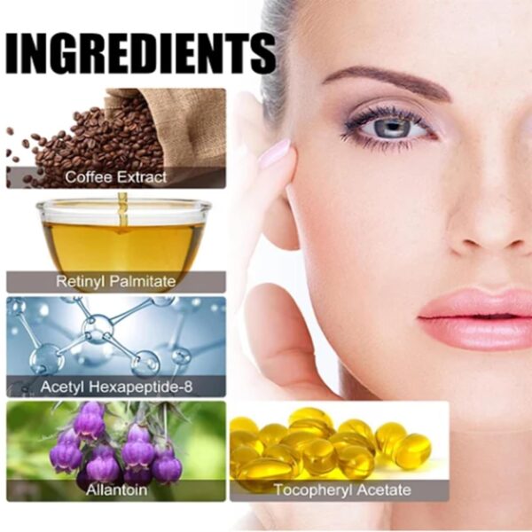New Retinol Caffeine Anti-Wrinkle Stay Up All Night Eye Cream