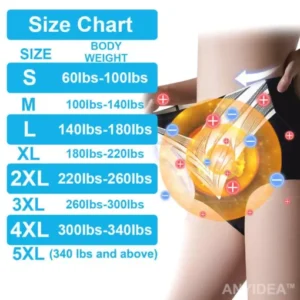 Laboratory Grade Titanium Fiber Self-heating Tourmaline Shaping Shorts