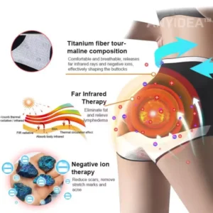 Laboratory Grade Titanium Fiber Self-heating Tourmaline Shaping Shorts