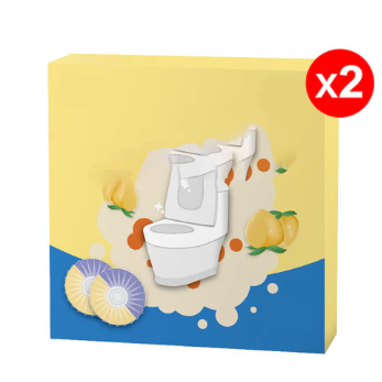 Dual-Color Toilet Cleaning Agent