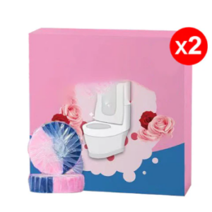 Dual-Color Toilet Cleaning Agent