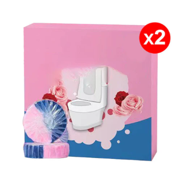 Dual-Color Toilet Cleaning Agent
