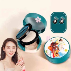 2-in-1 Double Layer Powder Foundation & Cushion Foundation