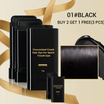 Safe and practical hair dye comb