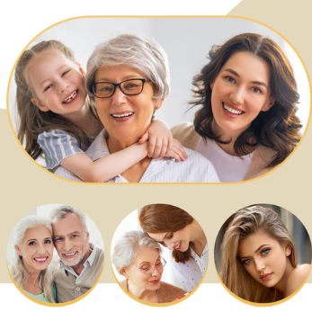 Safe and practical hair dye comb