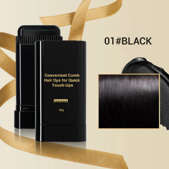Safe and practical hair dye comb