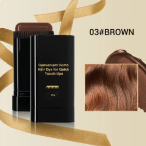Safe and practical hair dye comb