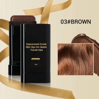 Safe and practical hair dye comb