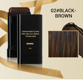 Safe and practical hair dye comb