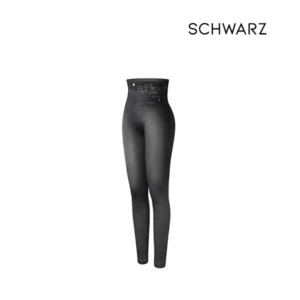 Fivfivgo™ thermal fleece denim jeggings