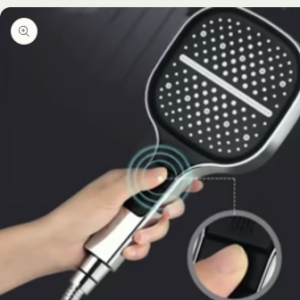 8-speed Oversized Panel Pressurized Shower Head
