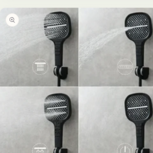 8-speed Oversized Panel Pressurized Shower Head