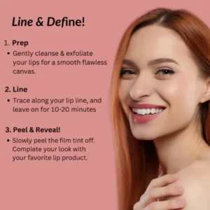 BUY 1 GET 1 FREE Peelable Lip Linear Pen