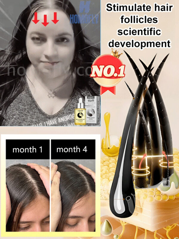 Essential oil for dense hair