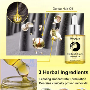 Essential oil for dense hair