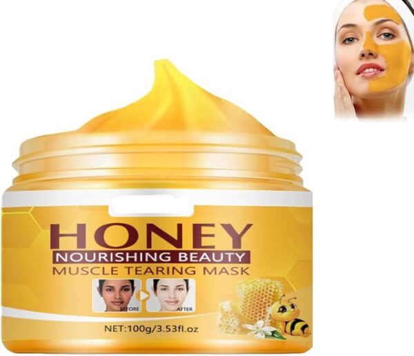Whitening and Spot Reducing Rejuvenating Honey Tear-Off Mask