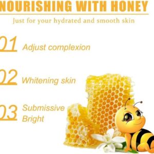Whitening and Spot Reducing Rejuvenating Honey Tear-Off Mask