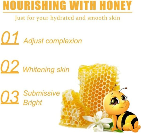 Whitening and Spot Reducing Rejuvenating Honey Tear-Off Mask