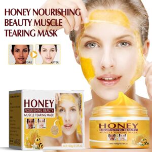 Whitening and Spot Reducing Rejuvenating Honey Tear-Off Mask