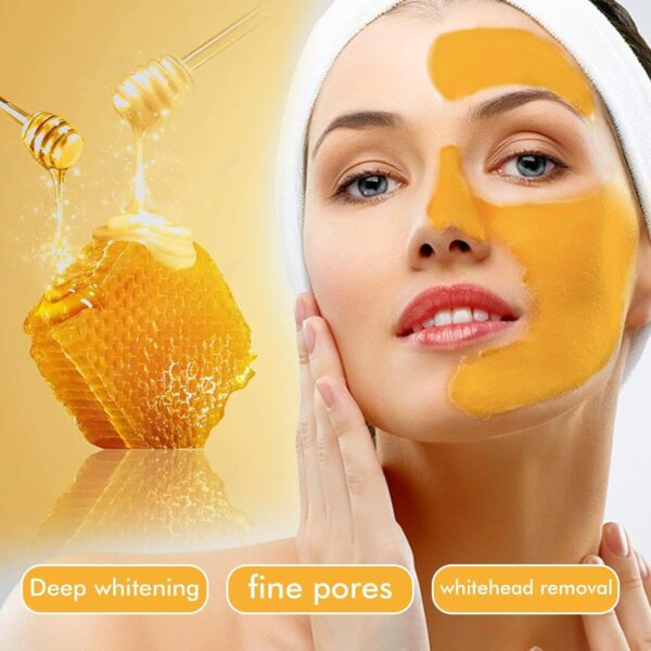 Whitening and Spot Reducing Rejuvenating Honey Tear-Off Mask