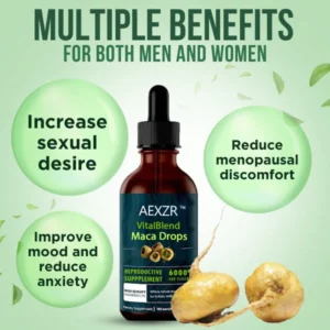 AEXZR™ VitalBlend Maca Drops