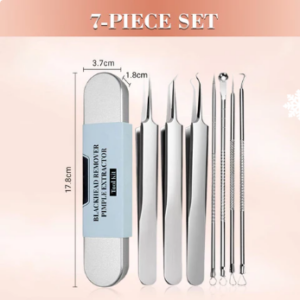 Medical grade blackhead cell clip tool set