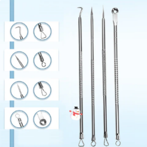 Medical grade blackhead cell clip tool set
