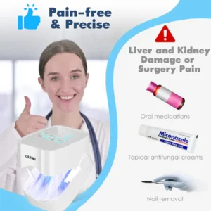 QIAWI™ Revolutionary High-Efficiency Light Therapy Device For Toenail Diseases