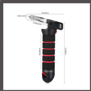 Multifunctional 3-in-1 Car Door Safety Handle