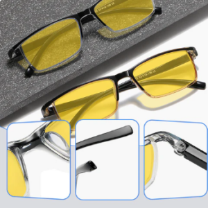 Night Vision & Blue Light Blocking Glasses