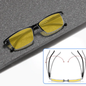 Night Vision & Blue Light Blocking Glasses