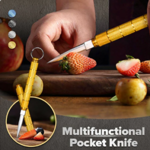 Detachable Portable Pocket Knife with Keychain