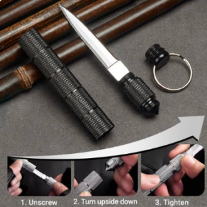 Detachable Portable Pocket Knife with Keychain
