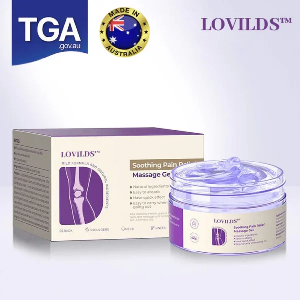 LOVILDS™ Turmeric & Emu Oil Arthritis Soothing Pain Relief Massage Gel