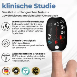 Glycenx™ Präzisionsglukose-Messgerät