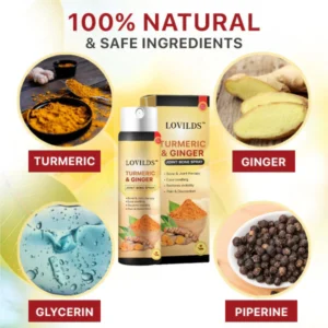 LOVILDS­™ Turmeric & Ginger Joint-Bone Spray