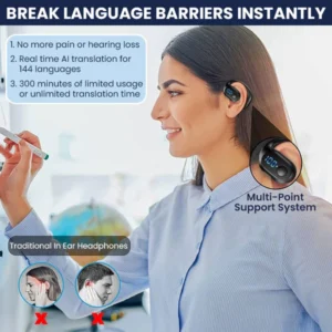 LIMETOW™ AI Translator Earbuds