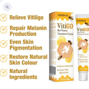 Fivfivgo™ BeeVenom Vitiligo ( 7 Days Result ) Treatment Cream